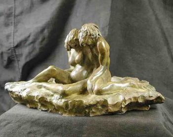 TROIS  - 2000 € - Bronze numéroté - 18 x 30 x 20 cm